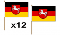 Lower Saxony Hand Flags